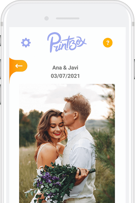 App bodas printbox eventos